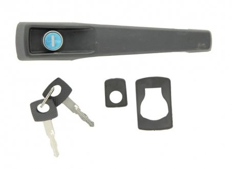 Ручка дверей передня ліва/права (зовнішн, з ключами, із замком, чорн,) MERCEDES T1/T2 04.77-02.96 BLIC 6010-02-011405P