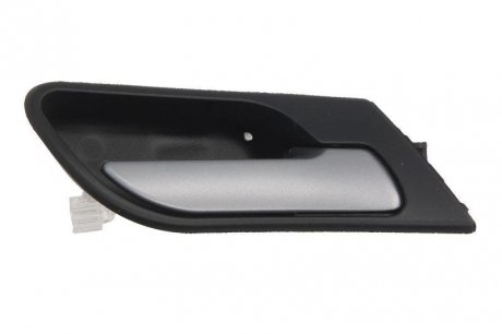 Ручка дверей передня права (внутрішн, темно-сіра/чорн,) BMW X5 E53 12.03-12.06 BLIC 6010-05-015408P (фото 1)