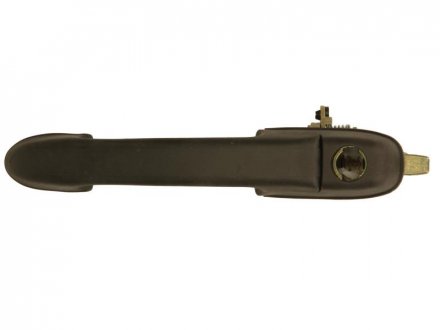 Ручка двери передняя левая (наружная, с отверстием для замка, черный,) FIAT BRAVA, BRAVO 10.95-12.02 BLIC 6010-07-017401P