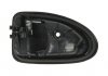 Ручка двери передняя правая (внутренняя, черная,) RENAULT CLIO 09.98-09.03 BLIC 6010-09-6032408P (фото 2)