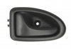 Ручка двери передняя левая (внутренняя, черная) RENAULT CLIO 09.98-09.03 BLIC 6010-09-6032409P (фото 1)