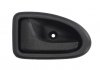 Ручка двери задняя левая (внутренняя, черная,) RENAULT CLIO 09.98-09.03 BLIC 6010-09-6032409TP (фото 1)