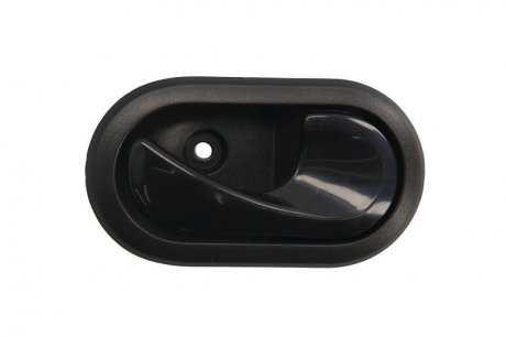 Ручка двери задняя/передняя левая (внутренняя, черная,) DACIA DUSTER, LOGAN, SANDERO 04.10- BLIC 6010-67-005409P (фото 1)