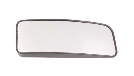 Стекло зеркала наружного левая (нижн; выпуклое, обогрев, хром, круглое крепление) MERCEDES SPRINTER 906; Volkswagen CRAFTER 2E 04.06-06.18 BLIC 6102-02-1215992P