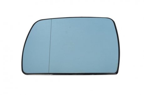 Скло дзеркала зовнішнього лівий (асферичне, обігрів, блакитне) BMW X3 01.04-12.11 BLIC 6102-02-1221520P (фото 1)