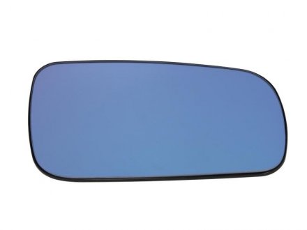 Стекло зеркала наружного права (выпуклое, обогрев, голубое) SKODA OCTAVIA 09.96-12.10 BLIC 6102-02-1222521P