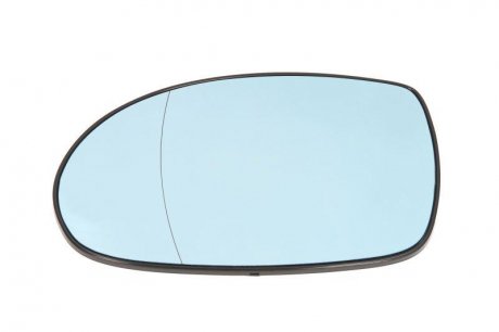 Стекло зеркала наружного левая (асферическое, обогрев, голубое) CITROEN C5 03.01-08.04 BLIC 6102-02-1223852P