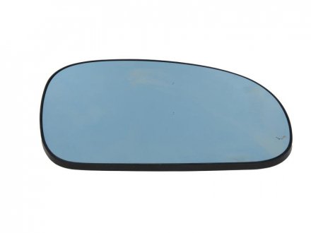 Стекло зеркала наружного права (выпуклое, обогрев, голубое) PEUGEOT 406 11.95-12.04 BLIC 6102-02-1232399P