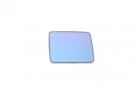 Скло дзеркала зовнішнього права (плоске, обігрів, блакитне) MERCEDES 190, E, W124 10.82-03.98 BLIC 6102-02-1232522P