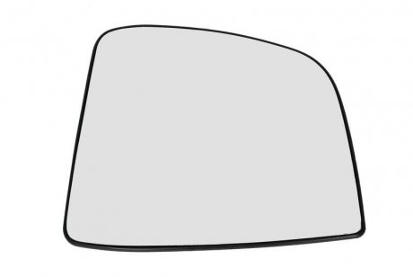 Стекло зеркала наружного левая (выпуклое) FIAT DOBLO; OPEL COMBO 02.10-06.18 BLIC 6102-02-1233943P