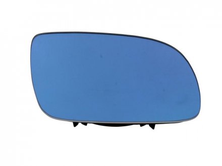 Скло дзеркала зовнішнього права (опукле, блакитне) SEAT AROSA, IBIZA, TOLEDO; SKODA SUPERB; Volkswagen BORA, GOLF 05.97-09.06 BLIC 6102-02-1238127P (фото 1)