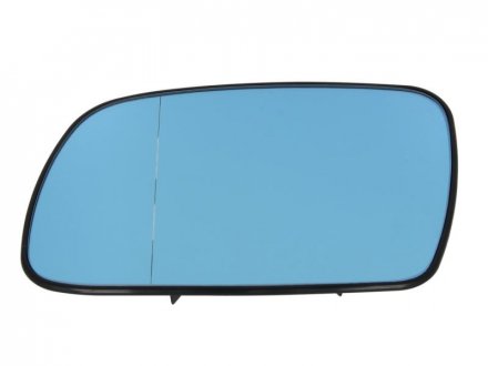 Стекло зеркала наружного левого (асферическое, голубое) CITROEN XSARA; PEUGEOT 407 04.97-12.10 BLIC 6102-02-1251315P