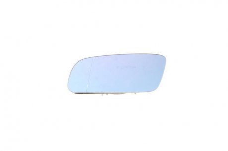 Скло дзеркала зовнішнього лівий (асферичне, блакитне) AUDI A3 10.00-05.03 BLIC 6102-02-1251591P (фото 1)