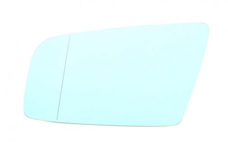 Стекло зеркала наружного левого (асферическое, обогрев, голубое) BMW 5 07.03-02.07 BLIC 6102-02-1271825P (фото 1)
