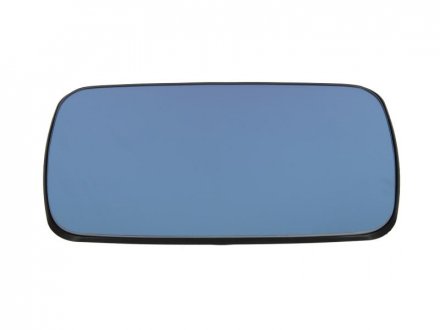 Стекло зеркала наружного левого (плоское, голубое) BMW 3, 5 12.87-09.06 BLIC 6102-02-1291284P (фото 1)