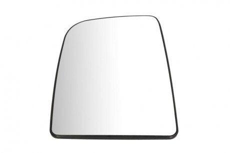 Стекло зеркала наружного левая (выпуклое, хром, прямоугольное крепление) MERCEDES SPRINTER; Volkswagen CRAFTER 04.06-06.18 BLIC 6102-02-1291990P (фото 1)