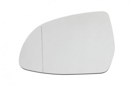 Стекло зеркала внешнего левая (асферическое, обогрев, хром) BLIC 6102-05-2001061P