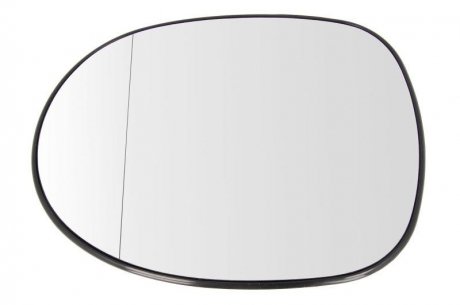 Скло дзеркала зовнішнього лівий (асферичне, обігрів, хром) HONDA CIVIC 09.05-10.08 BLIC 6102-12-2001335P