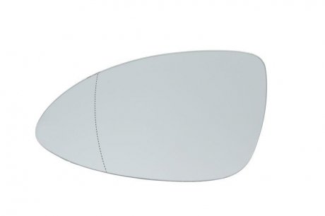 Стекло зеркала наружного левая (асферическое, обогрев, хром) PORSCHE CAYENNE 06.10-10.14 BLIC 6102-29-2002093P (фото 1)