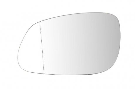 Стекло зеркала наружного левая (асферическое, обогрев, хром) PORSCHE CAYENNE 09.02-01.07 BLIC 6102-29-2002095P