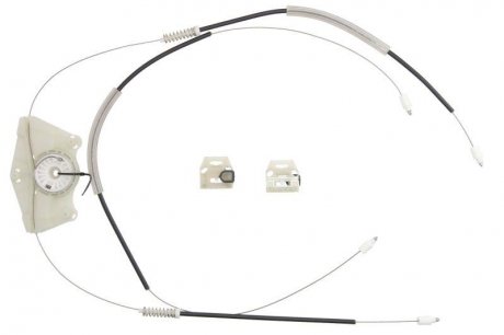 Ремкомплект стеклоподъемника передний левый (комплект, электрический) SEAT LEON, TOLEDO I 05.91-06.06 BLIC 6205-10-010801P (фото 1)