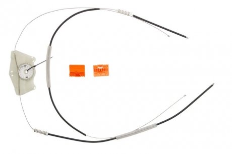 Ремкомплект стеклоподъемника передний левый (комплект, электрический) AUDI A4 11.00-06.08 BLIC 6205-25-031801P (фото 1)