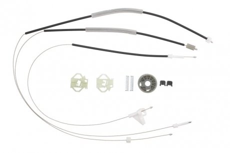 Ремкомплект стеклоподъемника передний левый (комплект, электрический) SKODA OCTAVIA I 09.96-12.10 BLIC 6205-43-003801P