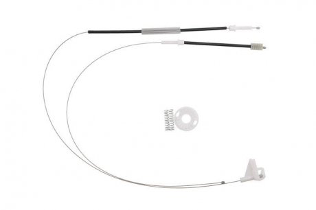 Ремкомплект стеклоподъемника задний левая (тросы, электрический) SKODA OCTAVIA I 09.96-12.10 BLIC 6205-43-003815P