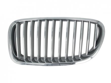 Передняя решетка левая (серебряный/хром) BMW 5 12.09-06.13 BLIC 6502-07-0067995P