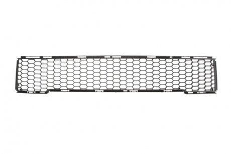 Решітка бампера передній (середн, пластик, чорн, TUV) FIAT 500 01.07-08.15 BLIC 6502-07-2013910Q
