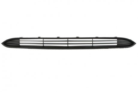 Решетка бампера передняя (верхняя, черная, TUV) FIAT PUNTO 09.09-03.12 BLIC 6502-07-2019990Q (фото 1)