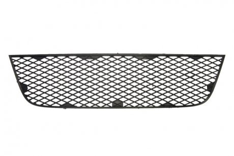Решетка бампера передний (средний, черный) FIAT DOBLO 11.05-01.10 BLIC 6502-07-2042995P (фото 1)