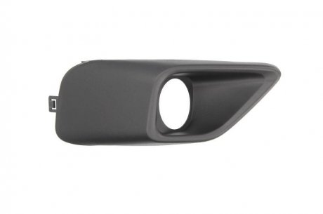 Решетка бампера передний правая (с отверстиями для галогенных фар, пластик, черный, THATCHAM) FIAT DOBLO 09.14- BLIC 6502-07-2043914Q