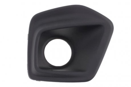 Решетка бампера передняя правая (с отверстиями для галогенных фар, пластик, черный, THATCHAM) FIAT FIORINO 04.16- BLIC 6502-07-2053914Q (фото 1)