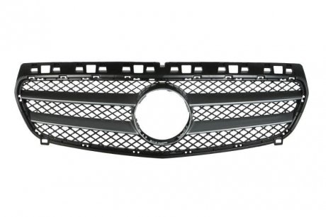 Передняя решетка (серебряный/черный, TUV) MERCEDES A 06.12-06.15 BLIC 6502-07-3507990Q (фото 1)
