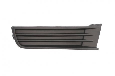Решетка бампера передняя левая (пластик, черный) Volkswagen TOURAN 05.15- BLIC 6502-07-9552911P (фото 1)