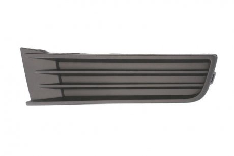 Решетка бампера передний правая (пластик, черный) Volkswagen TOURAN 05.15- BLIC 6502-07-9552912P (фото 1)