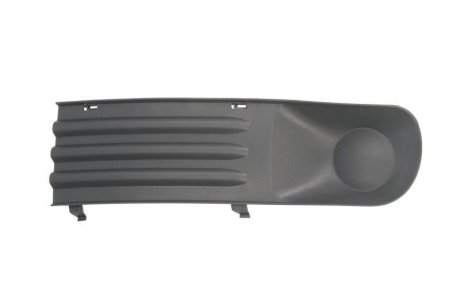 Решітка бампера передній лівий (сірий) Volkswagen TRANSPORTER 04.03-11.09 BLIC 6502-07-9568913P (фото 1)