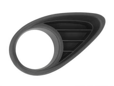 Решетка бампера передний правая (с отверстиями для галогенных фар, черный) INFINITI FX 03.08- BLIC 6502-07-9802916P (фото 1)