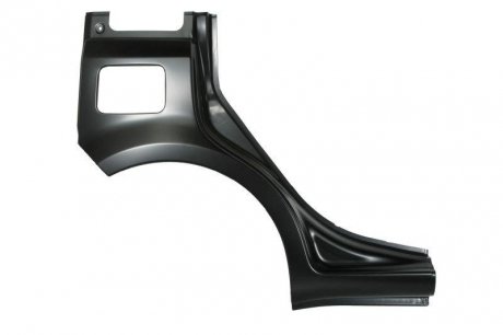 Заднє крило права (з частиною порога, сталь) FIAT PANDA 09.03-12.12 BLIC 6504-01-2008514P