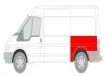 Фото автозапчасти заднее крыло левое (к окну; средняя модель, высота 97мм) FORD TRANSIT 01.00-08.13 BLIC 6504-03-2509537P (фото 2)