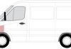 Фото автозапчасти передний фартук левый MERCEDES SPRINTER 2-T (901, 902), SPRINTER 3-T (903), SPRINTER 4-T (904) 01.95-05.06 BLIC 6504-04-3546421P (фото 2)