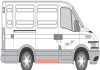 Фото автозапчасти порог раздвижной двери правая IVECO DAILY 05.99-07.09 BLIC 6505-06-3080002P (фото 3)