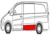 Фото автозапчасти порог левый (короткая модель, нижняя часть) MERCEDES VITO 09.03-10.10 BLIC 6505-06-3542011K (фото 4)