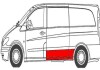 Фото автозапчастини поріг лівий (довга модель, нижня частина) MERCEDES VITO / VIANO W639 09.03-10.10 BLIC 6505-06-3542013K (фото 4)