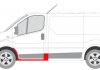 Порог передняя левая (с ремонтной частью крыла и стойки) NISSAN PRIMASTAR; OPEL VIVARO; RENAULT TRAFIC 03.01-01.16 BLIC 6505-06-6061053P (фото 2)