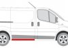 Порог раздвижной двери правая (нижняя часть) NISSAN PRIMASTAR; OPEL VIVARO; RENAULT TRAFIC 03.01-01.16 BLIC 6505-06-6061503P (фото 2)