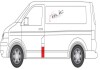 Фото автозапчастини стійка кабіни лівий (накладка, ремонт) Volkswagen TRANSPORTER T5, TRANSPORTER T5 LIFT 04.03-04.15 04.03- BLIC 8948-01-039991P (фото 3)