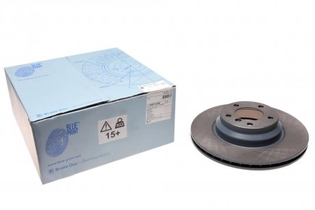Диск тормозной (передний) BMW 3 (E90-93) 04-13 (330x24) BLUE PRINT ADB114306 (фото 1)