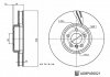 Фото автозапчасти tarcza ham. bmw p. 3/5/6/7/x3 16- pr BLUE PRINT ADBP430021 (фото 3)